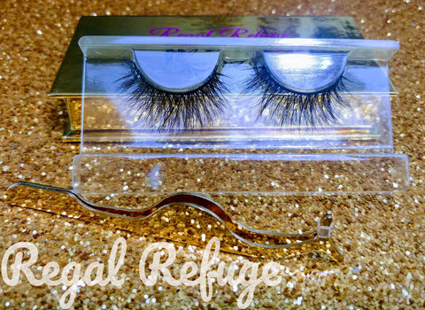 3D Siberian Mink Strip Luxe Lash Set - "Bare Beauty"