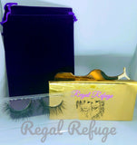 3D Siberian Mink Strip Luxe Lash Set - "Regal Regards"