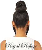 Sensationnel Synthetic Instant Bun with Bangs